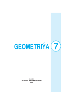GEOMETRIİA 7