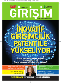 Patent almak ne gibi avantajlar sağlıyor?