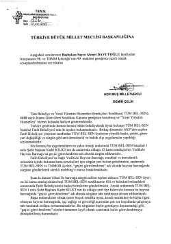 il&acirc;n TBMM. ,_.ğğğw HALKLARm DEMOKRATIK PM