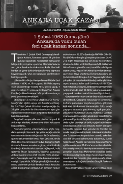 ankara u&ccedil;ak kazası