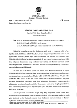 &Ouml;zel Durum A&ccedil;ıklaması 29.04.2014-1-Ek