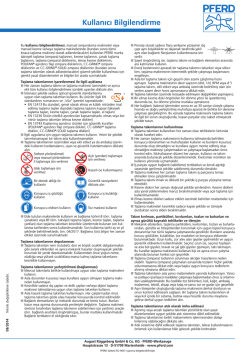 Kullanıcı bilgilendirmesi (0,61 MB)