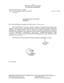 T.C. &Uuml;SK&Uuml;DAR KAYMAKAMLIĞI İl&ccedil;e Milli Eğitim M&uuml;d&uuml;rl&uuml;ğ&uuml;