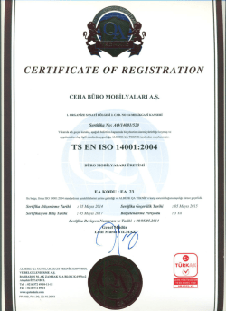 certıfıcate of regıstratıon