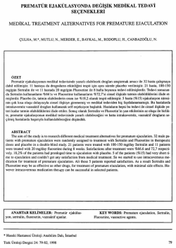 Tam Metin (PDF) - Turkish Journal of Urology