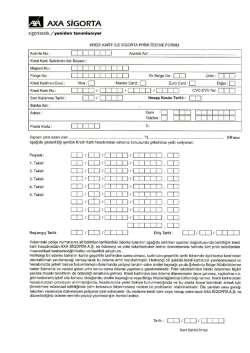 AXA SİGORTA