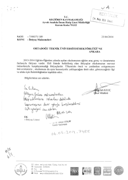 Ankara Ke&ccedil;i&ouml;ren Ayvalı Anadolu İmam Hatip Lisesi M&uuml;d&uuml;rl&uuml;ğ&uuml;