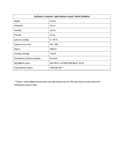 Surfbeam 2 Standart Uydu Modem Aray&uuml;z Teknik