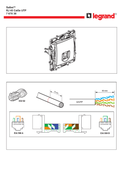 SalbeiTM RJ 45 Cat5e UTP 7 67X 38