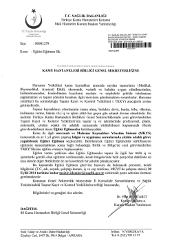 A&ccedil; - T&uuml;rkiye Kamu Hastaneleri Kurumu