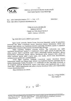 rc. sosYAL G&Uuml;VENLİK KURUMU BAŞKANLIĞI