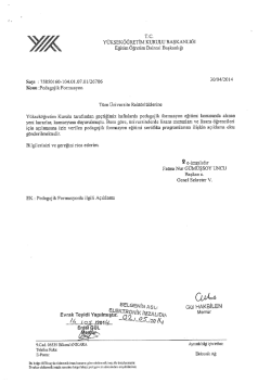 rc. msEK&Ouml;ĞaEm/r KURULU BAŞKAMIĞI