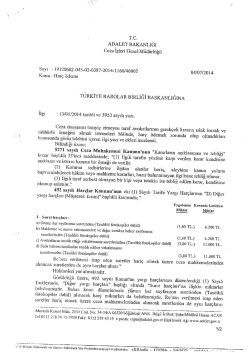 rc. ADALET BAKANLIĞI Ceza işıafı Gemi M&uuml;d&uuml;rl&uuml;ğ&uuml;