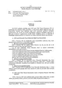 rc. - &Ccedil;evre ve Şehircilik Bakanlığı