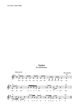 Tombai (&Uuml;&ccedil; Ses İ&ccedil;in Kanon).mus