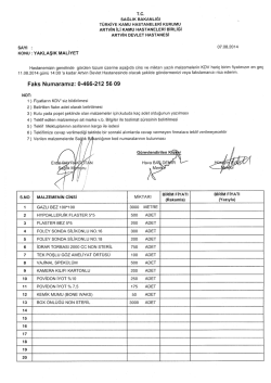 Tıklayınız... - Artvin Devlet Hastanesi