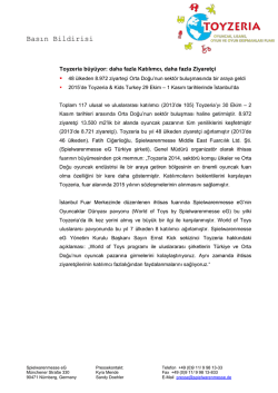 05.11.2014 / Toyzeria b&uuml;y&uuml;yor