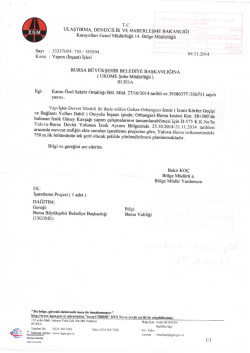 T.C`. ULAŞTIRMA. DENİZCİLİK VE HABERLEŞME BAKANLIĞI