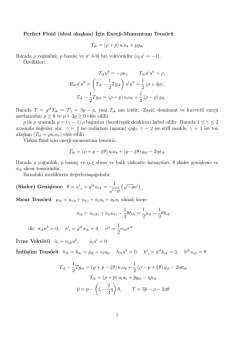 Enerji Momentum Tens&ouml;rleri