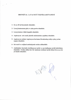 Teknik Şartname i&ccedil;in tıklayınız.