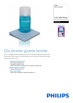 SVC1116/55 Philips Ekran temizleyici