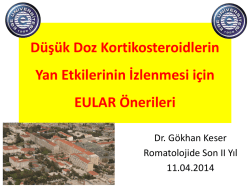 G&ouml;khan Keser - romatolojide son 2 yıl