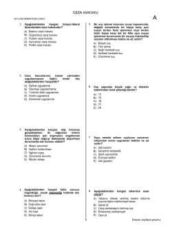 A&Ouml;F Ceza Hukuku | 2013 D&ouml;nem Sonu İNDİR