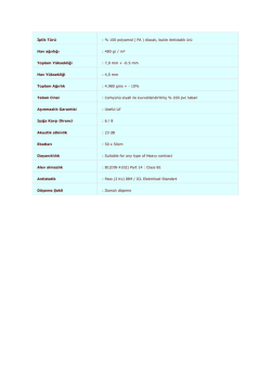 İplik T&uuml;r&uuml; : % 100 polyamid ( PA ) Alacalı, bukle Antistatik &uuml;r&uuml; Hav