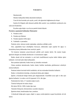 PARAKETA Hareketsizdir. Modern balık&ccedil;ılıkta b&uuml;t&uuml;n denizlerde