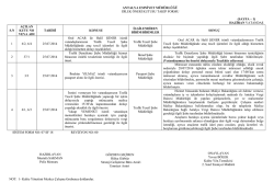 2014 Haziran Ayı - Antalya Emniyet Müdürlüğü