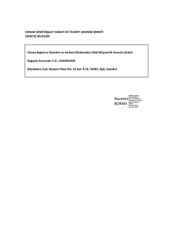 Denet&ccedil;i Bilgileri