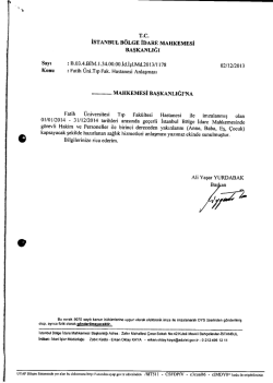 tc istanbul b&ouml;lge idare mahkemesi başkanlığı