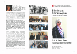 Prof. Dr. Canan &Ouml;zgen