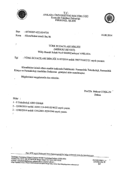 T.C. - T&uuml;rk Eczacıları Birliği