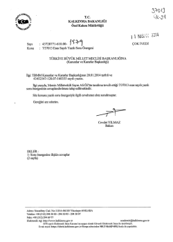 S&uuml;resi Ge&ccedil;tikten Sonra Gelen Cevap