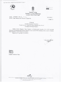 T.C. İstanbul Valiliği İl K&uuml;lt&uuml;r ve Turizm M&uuml;d&uuml;rl&uuml;ğ&uuml;