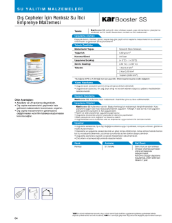 Emprenye Malzemesi KarBOOSler SS