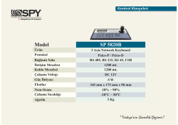 Model SP 5820B - Han Elektronik