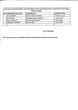 so Nu&ccedil; iLA NıDıR.