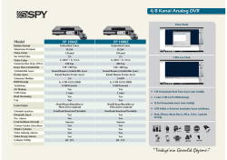 4/8 Kanal Analog DVR