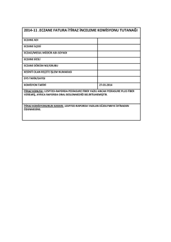 27 mart 2014 tarihli sgk itiraz komisyon raporu i&ccedil;in tıklayınız