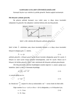 karmasik_sayilarin_gosterilis_sekilleri