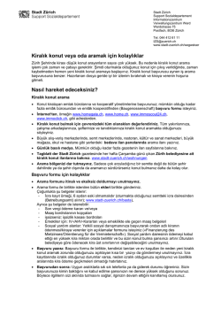 Tipps zur Wohnungs- und Zimmersuche