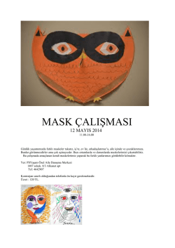 mask &ccedil;alışması - PS Yaşam - &Ouml;zel Aile Danışma Merkezi