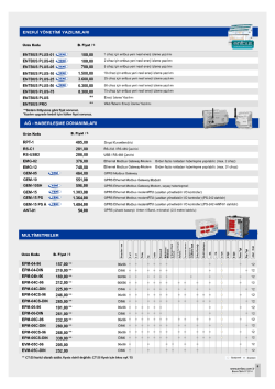 g&uuml;ncel fiyat listesi