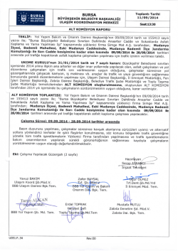 1 BURSA -- -- - BURS-A ~ 11/09/2014