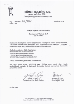 İlan - tursab.org.tr