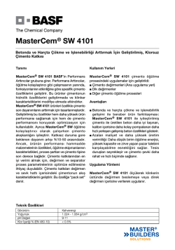 MasterCem&reg; SW 4101