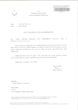 (DMİS) Eğitim Yazısı i&ccedil;in Tıklayınız.