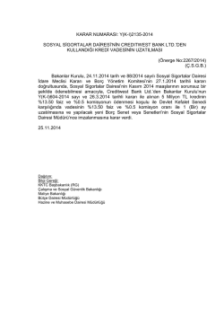 KARAR NUMARASI: Y(K-I)2135